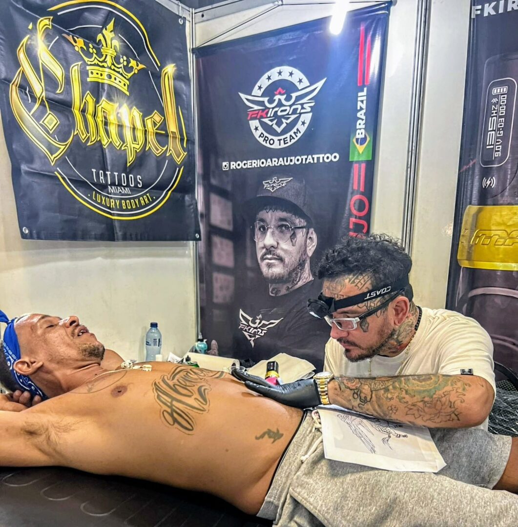 Rogério Araújo na Expo Tattoo Natal - Rio Grande do Norte