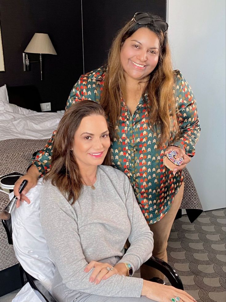 Débora Denecke e Luiza Brunet - Foto: Acervo Pessoal