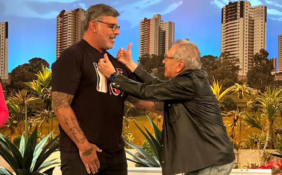 Alexandre Frota e Carlos Alberto de Nobrega - Foto Divulgação