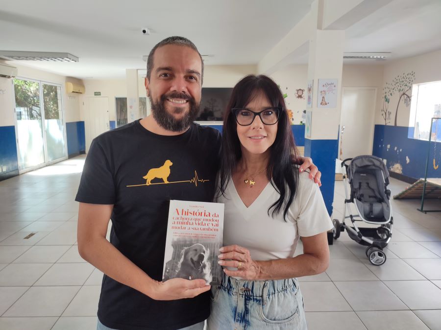 Jornalista Ana Bittar e Leandro Sosi - Foto: Divulgação