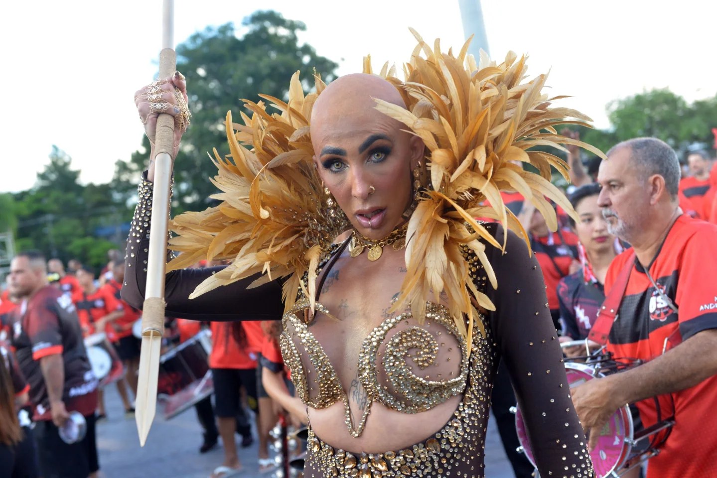 Pepita Rainha de Bateria da Unidos de São Lucas - Crédito da Foto: @felipearaujofotografo / LIGA SP