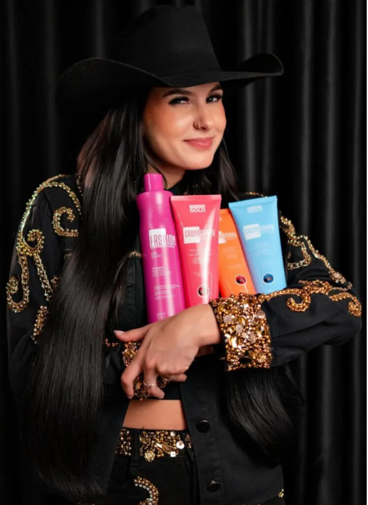 Marca de cosméticos capilares Fashion Gold do Grupo Ybera Paris - Crédito da Foto: Divulgação