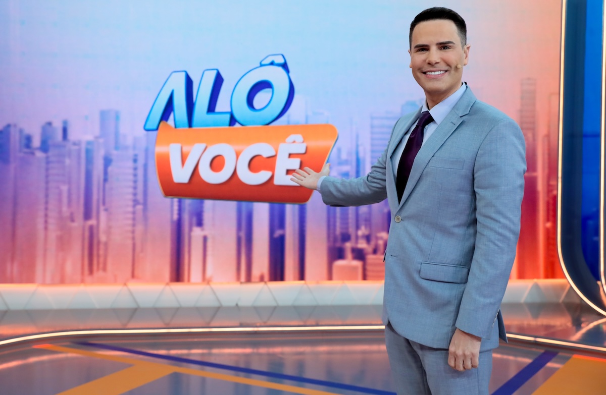 “Alô, Você” comandado por Luiz Bacci - Crédito da Foto: Rogério Pallatta / SBT