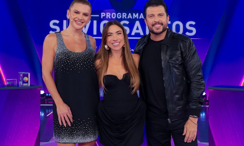 Ceará e Mirella Santos no Programa Silvio Santos com Patricia Abravanel - Foto: Gabriel Cardoso / SBT