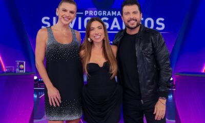Ceará e Mirella Santos no Programa Silvio Santos com Patricia Abravanel - Foto: Gabriel Cardoso / SBT