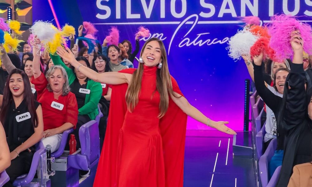 Programa Silvio Santos com Patricia Abravanel - Foto: Gabriel Cardoso / SBT