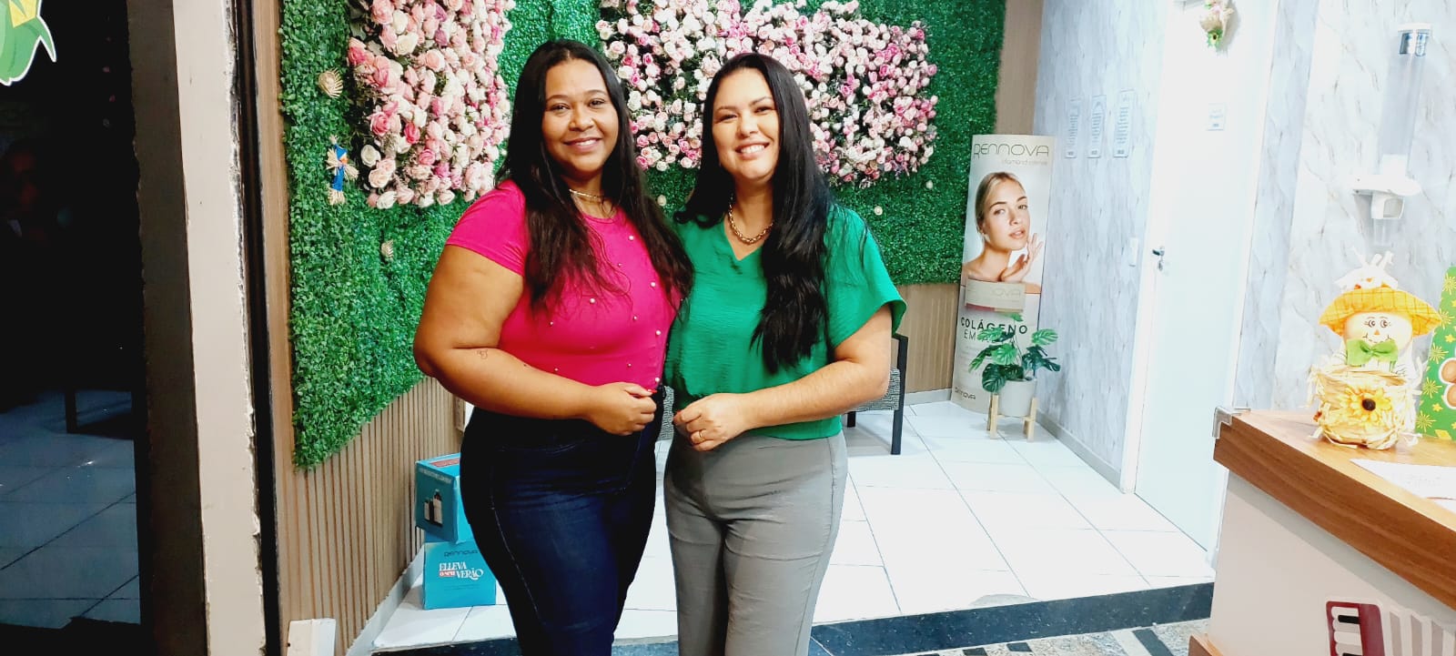 Camila Venâncio e Ivana Nascimento