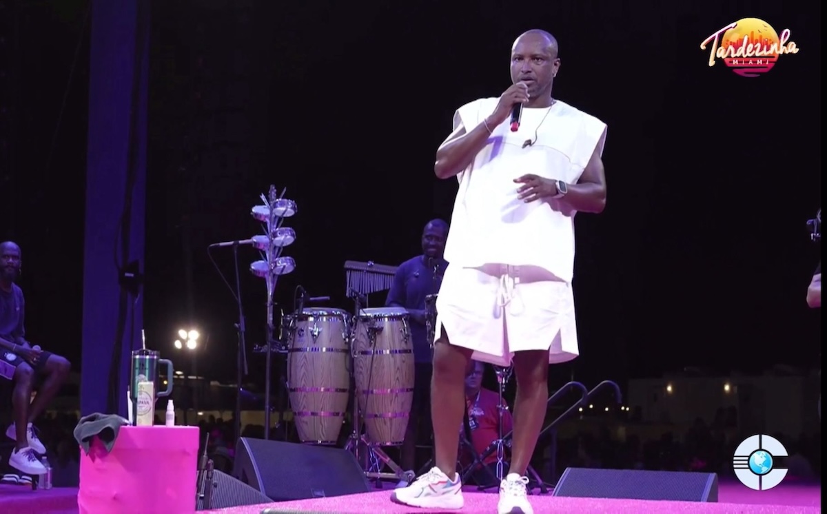 Thiaguinho no Show Tardezinha Miami - Crédito da Foto: TV Connect USA / Divulgação