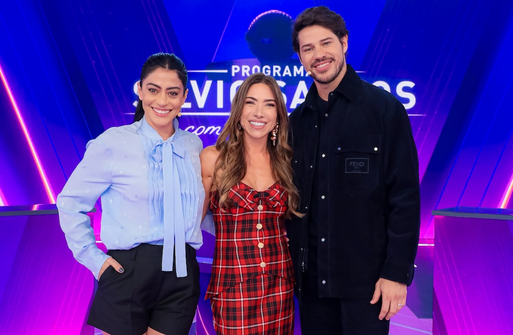 Programa Silvio Santos com Patricia Abravanel - Foto: Gabriel Cardoso / SBT
