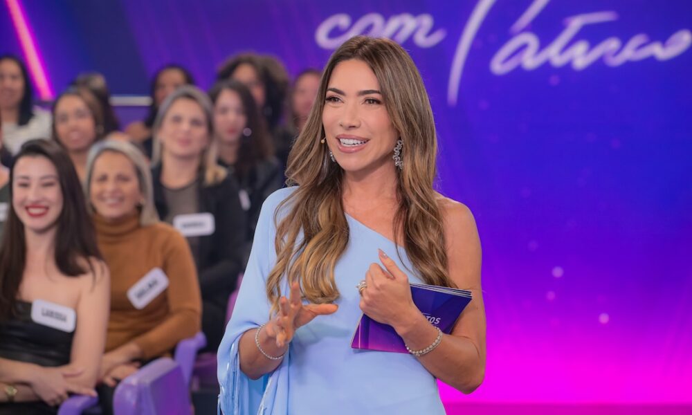 Programa Silvio Santos com Patricia Abravanel - Foto: Gabriel Cardoso / SBT