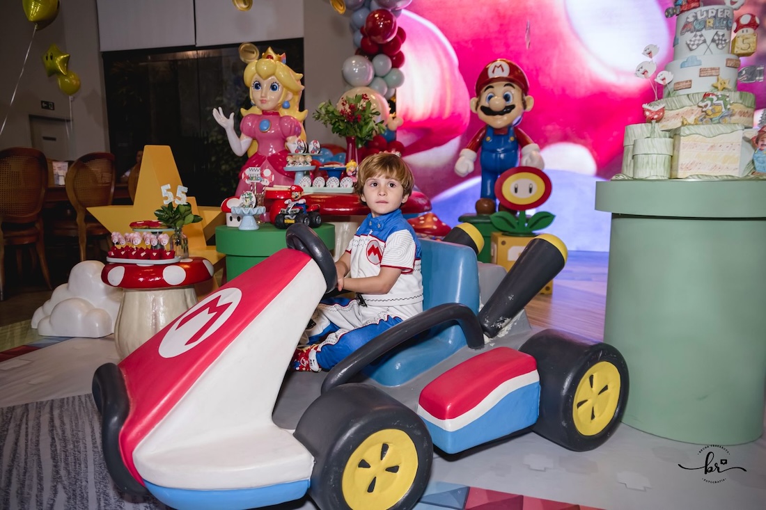 Festa O Mario Kart - Crédito da Foto: @brufotografia / Divulgação