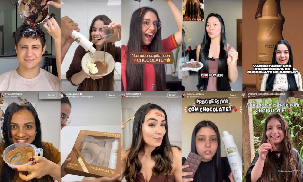 releitura da primeira escova progressiva de chocolate está de volta