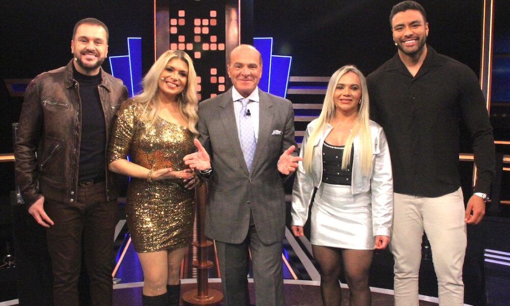Albert Bressan, Adryana Ribeiro, Marcelo de Carvalho, Ana Paula e Antony Marquez - Crédito: Divulgação RedeTV!