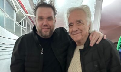 Rodrigo Leal e maestro João Carlos Martins - Crédito da Foto: Divulgação