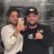 Casal de influenciadores completam 1 mês de namoro e comemoram no Ciao Ristorante, em Mauá