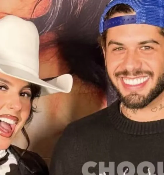 Ana Castela e Zé Felipe cantam juntos durante show em Goiás - Foto: instagram