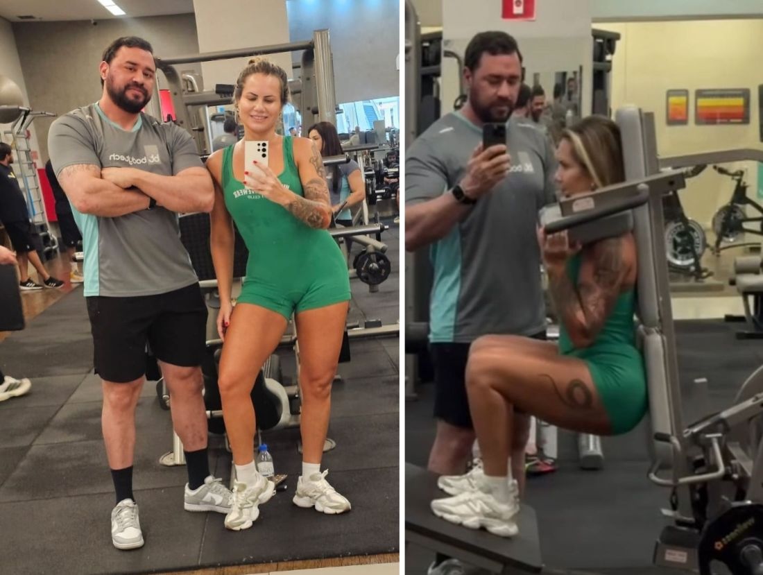 Isis Camargo e o Treinador Ismael Santos - Crédito das Fotos:Acervo Pessoal / Renato Cipriano e Zuleika Ferreira / Divulgação