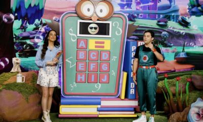 Silvia Abravanel com Gato Galactico no “Sábado Animado” - Crédito da Foto: Lourival Ribeiro / SBT