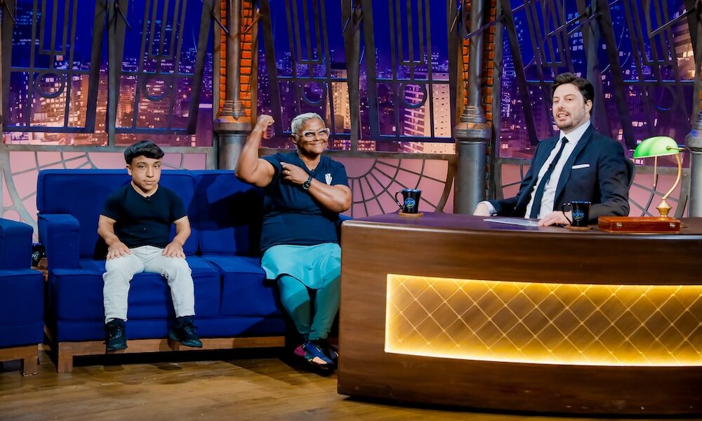 Irmã Marluce e Serafim - Foto: Lourival Ribeiro / SBT