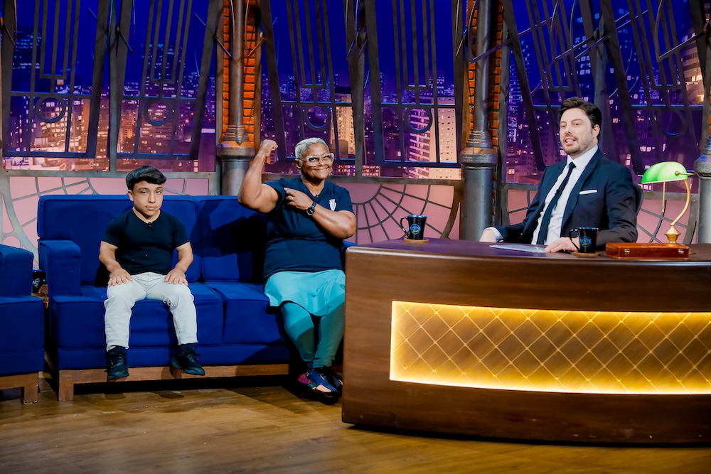 Irmã Marluce e Serafim - Foto: Lourival Ribeiro / SBT