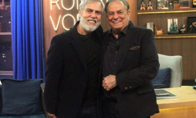 Programa “Companhia Certa” com Ronnie Von e Anderson Muller - Foto: Divulgação RedeTV!