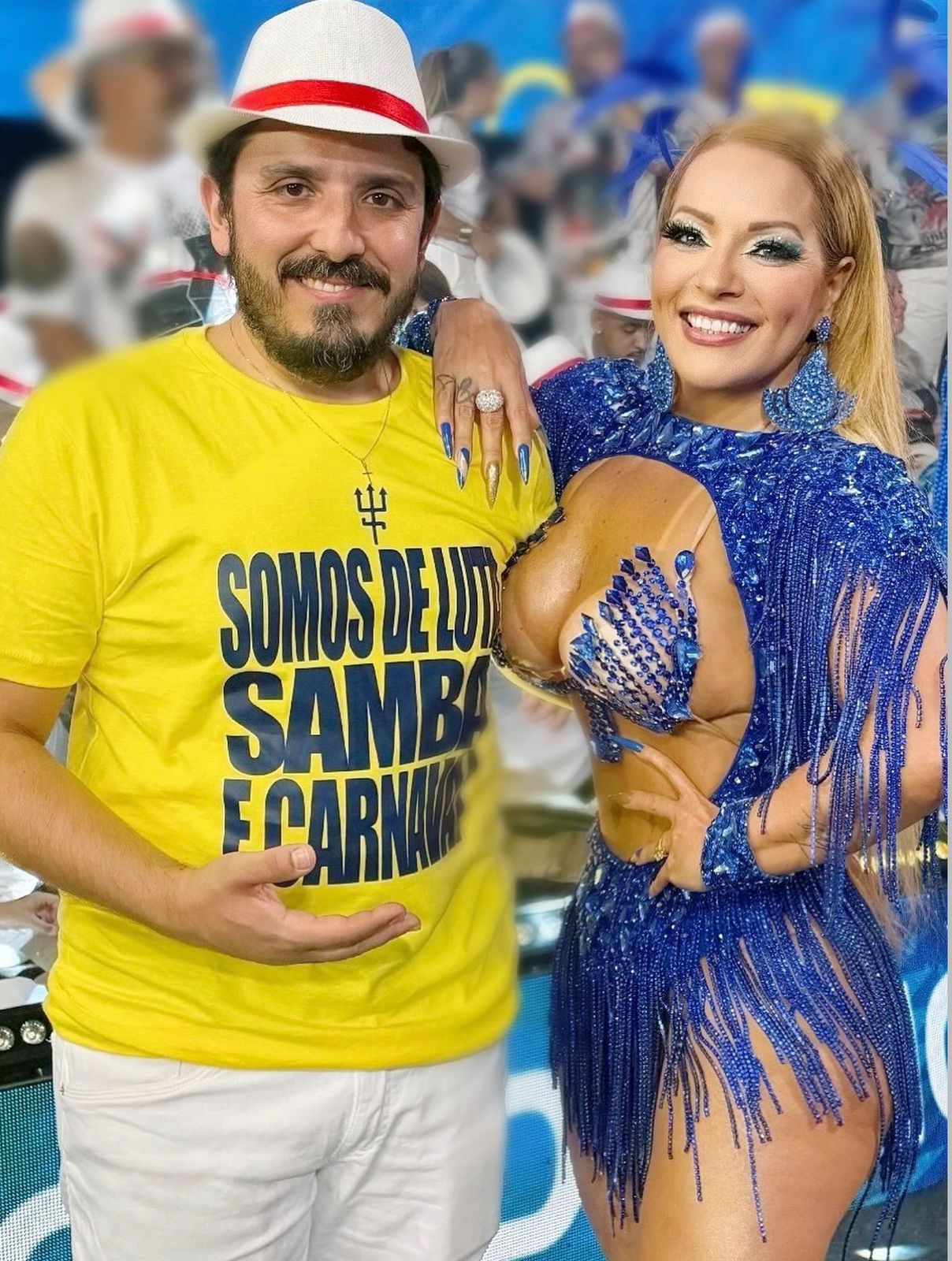 Thaís Moreira ao lado do marido Caio Moreira - Crédito da Foto: Acervo Pessoal / Renato Cipriano e Zuleika Ferreira - Divulgação