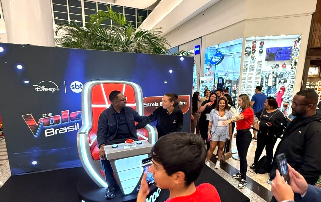 Mumuzinho no Shopping Center Norte. (Foto: Divulgação/SBT)