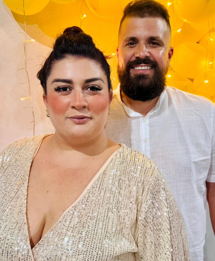 Pai Jheimes de Marabô e Mãe Fran da Cigana - Crédito da Foto: Acervo Pessoal