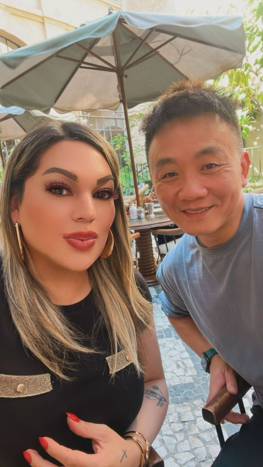 Rafaela Bellucci e Fancyme lamour - Crédito da Foto: Acervo Pessoal