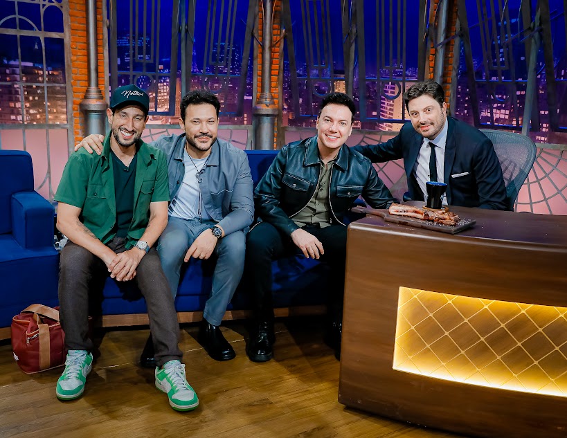 The Noite com João Bosco & Vinícius e o Netão Bom Beef - Foto: Lourival Ribeiro / SBT