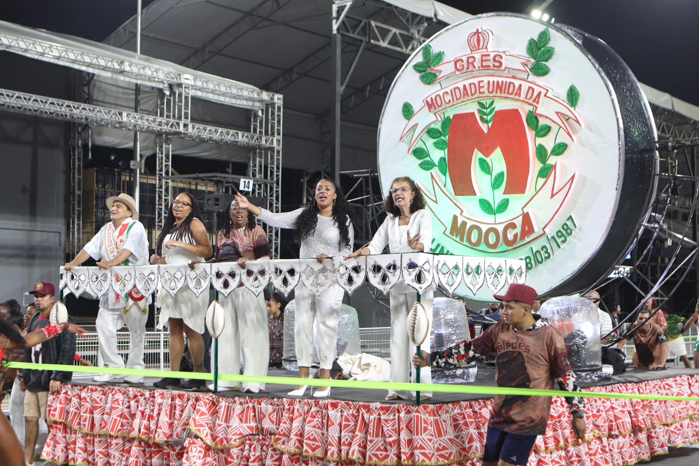 Escola de Samba Mocidade Unida da Mooca - Crédito da Foto: Woody Henrique / Liga-SP