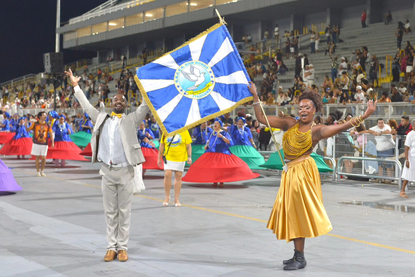 Escola de Samba Dom Bosco de Itaquera - Crédito da Foto: Felipe Araújo / Liga-SP