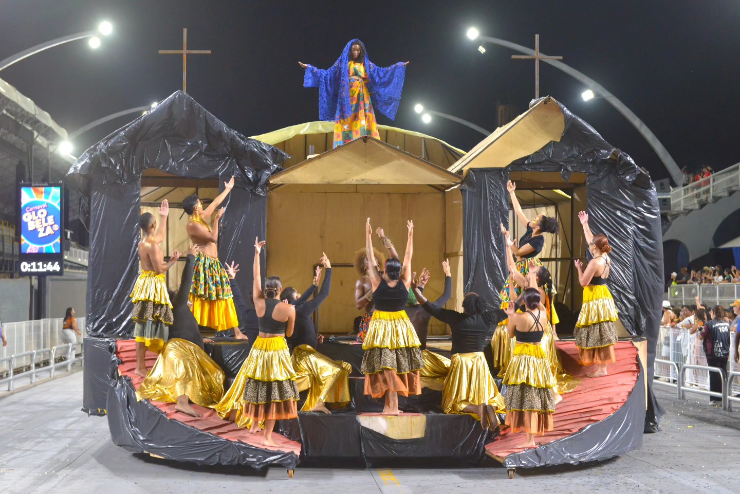 Escola de Samba Dom Bosco de Itaquera - Crédito da Foto: Felipe Araújo / Liga-SP