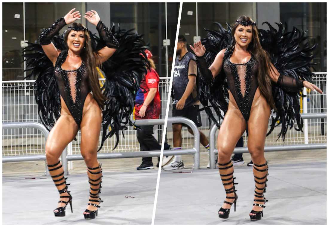 Carla Silva - Musa da Colorado do Brás - Crédito da Foto: Adilson Marques / Divulgação