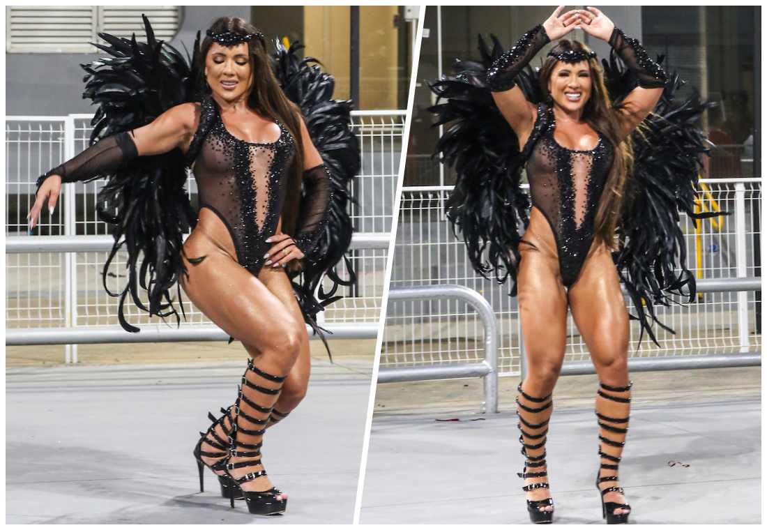 Carla Silva - Musa da Colorado do Brás - Crédito da Foto: Adilson Marques / Divulgação