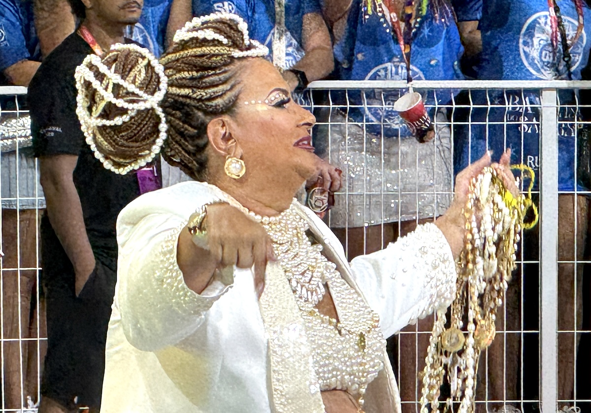 Presidente Solange Cruz da Mocidade Alegre - Crédito da Foto Renato Cipriano / Divulgação