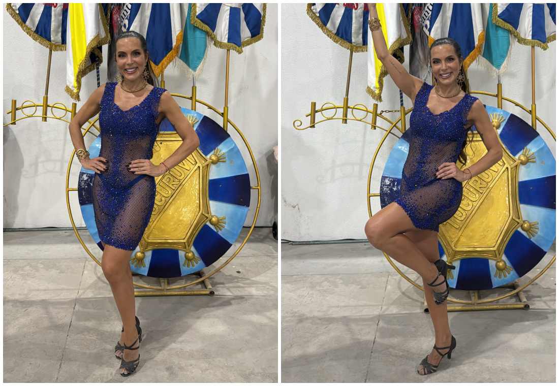 Rainha de Bateria Carla Prata - Crédito da Foto: Renato Cipriano / Divulgação