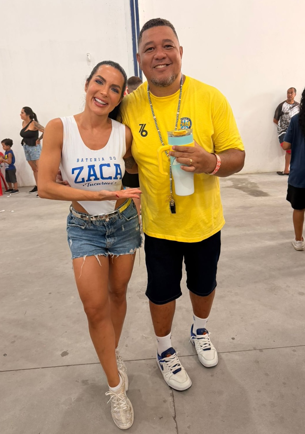 Carla Prata e Mestre Serginho - Crédito da Foto: Renato Cipriano - Divulgação