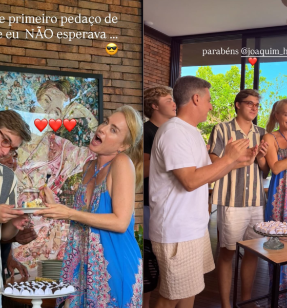 Joaquim, filho de Angélica e Luciano Huck