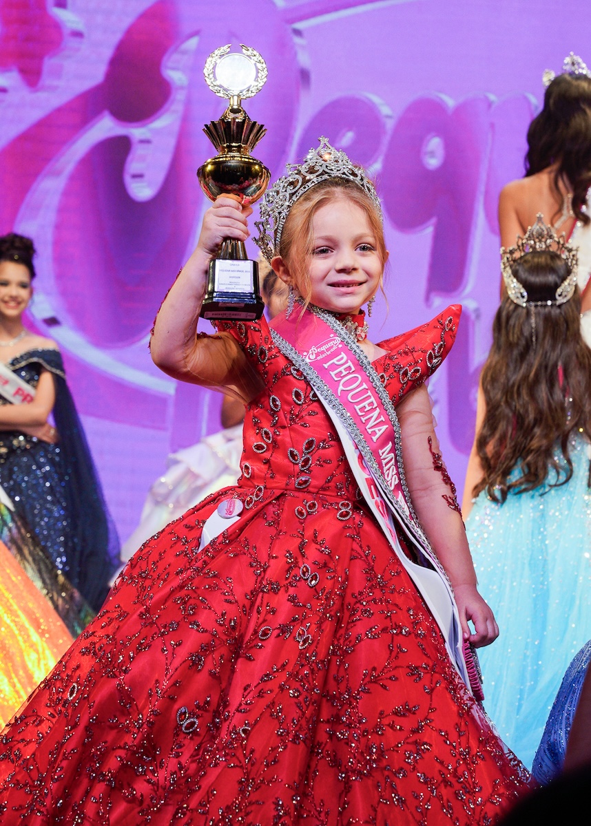 Pequena Miss Brasil 2026 - Crédito da Foto: Dan Komarcha / Divulgação