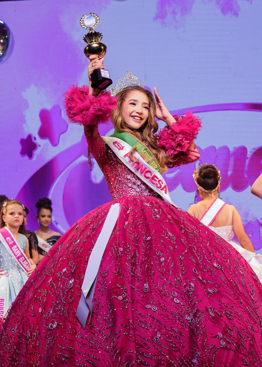 Pequena Miss Brasil 2026 - Crédito da Foto: Dan Komarcha / Divulgação