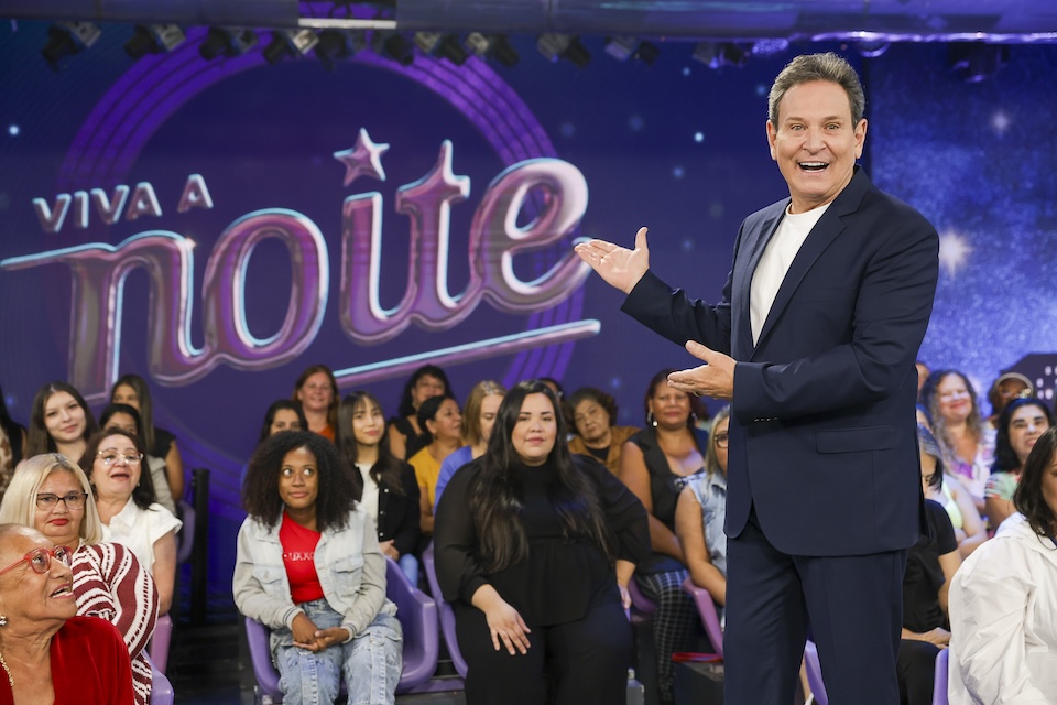 Luis Ricardo no Viva a Noite - Crédito da Foto: Rogerio Pallatta / SBT