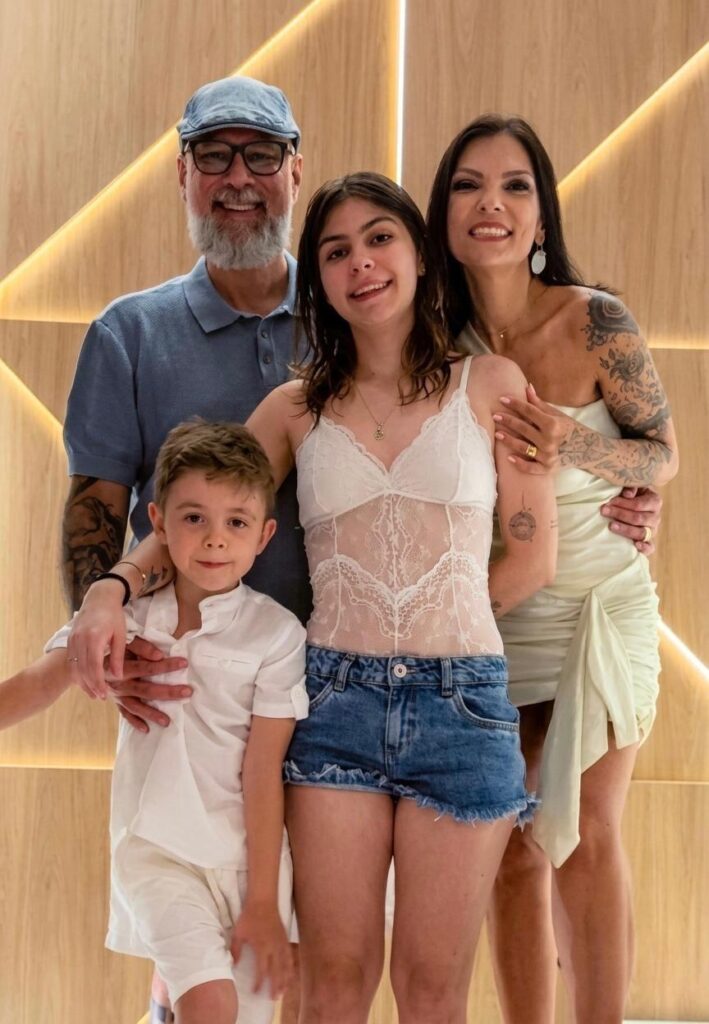 Milene Gonzalez e família - Crédito da Foto: Acervo Pessoal / Zuleika Ferreira - Divulgação