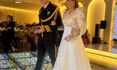 Alexandre Canhoni celebra 25 anos de casamento com Giovana