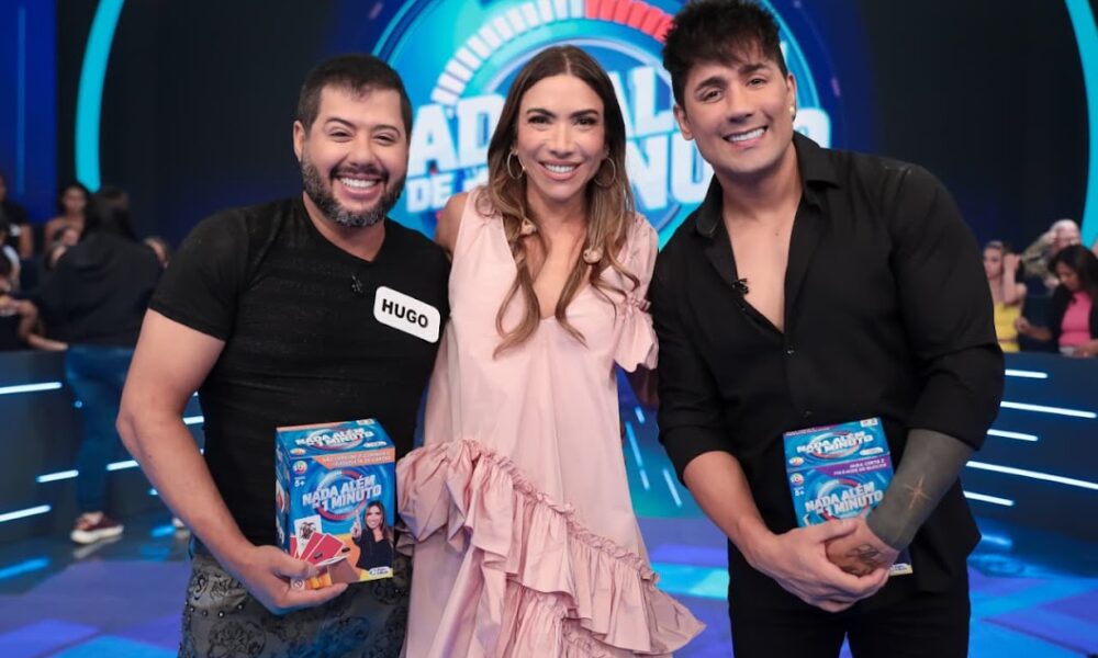 Programa Silvio Santos com Patricia Abravanel - Foto: Gabriel Cardoso / SBT