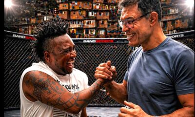 Thiago Simpatia e Rodrigo Minotauro - Crédito da Foto: BandSports / Divulgação