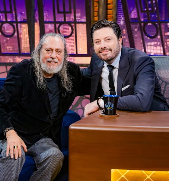 Caio Fábio e Danilo Gentili no The Noite - Crédito da Foto: Lourival Ribeiro / SBT