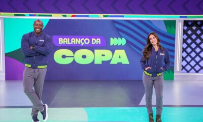 Balanço da Copa com Wallace Neguerê e Carol Barcellos - Foto: Rogerio Pallatta/SBT
