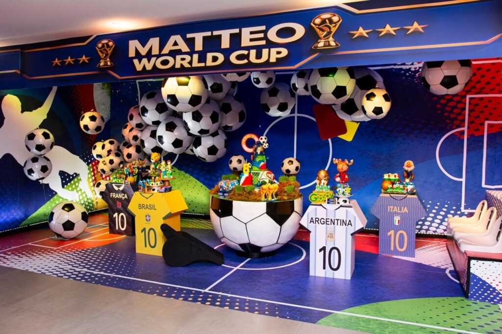 Decoração festa de 6 anos de Matteo