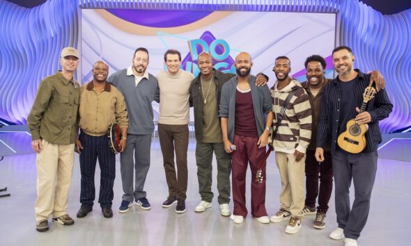 Domingo Legal recebe Turma do Pagode - Foto: Divulgação / SBT